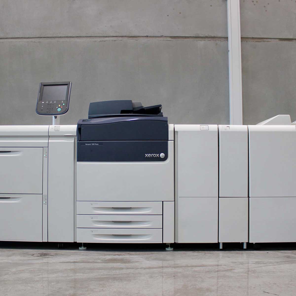 Xerox Multifunktionsdrucker in der GBC Werkstatt